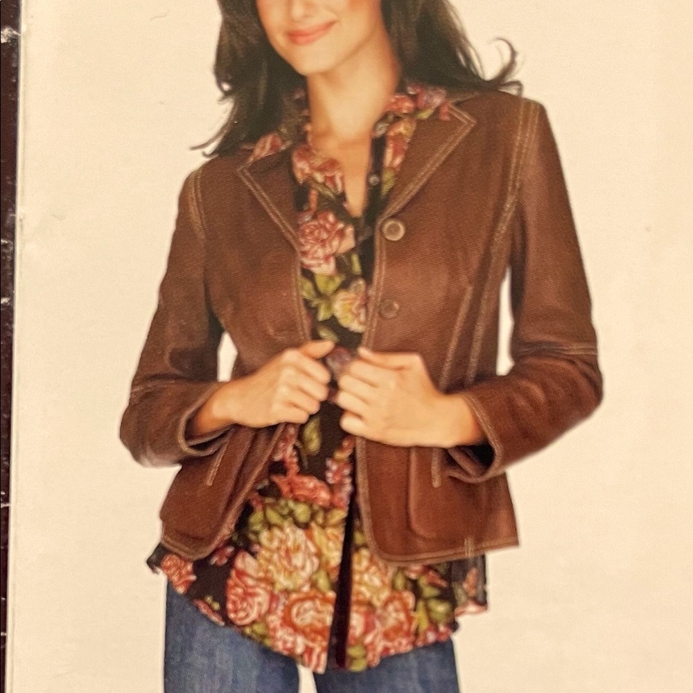 Cabi Leather Jacket, Size 8, Style 382, EUC